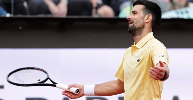 Djokovic thua ngay trận ra quân Rome Open 2026