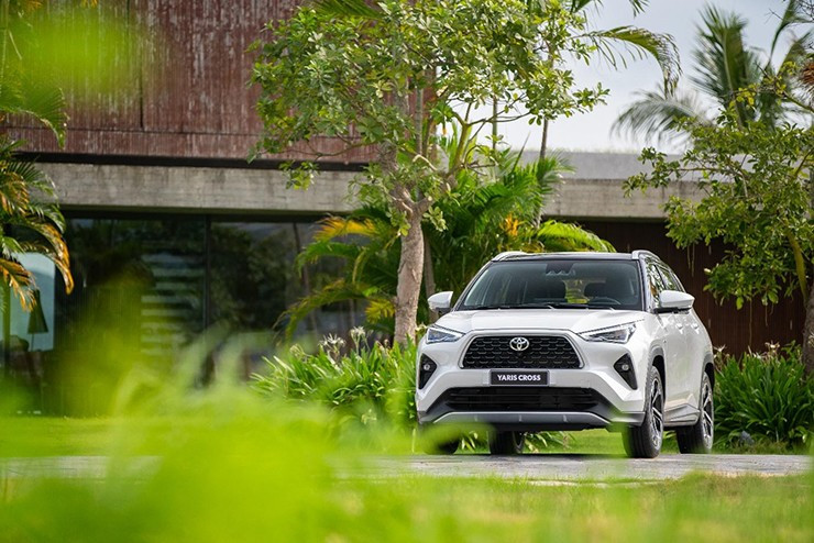 Toyota Yaris Cross ngoại thất hiện đại trong phân khúc B-SUV
