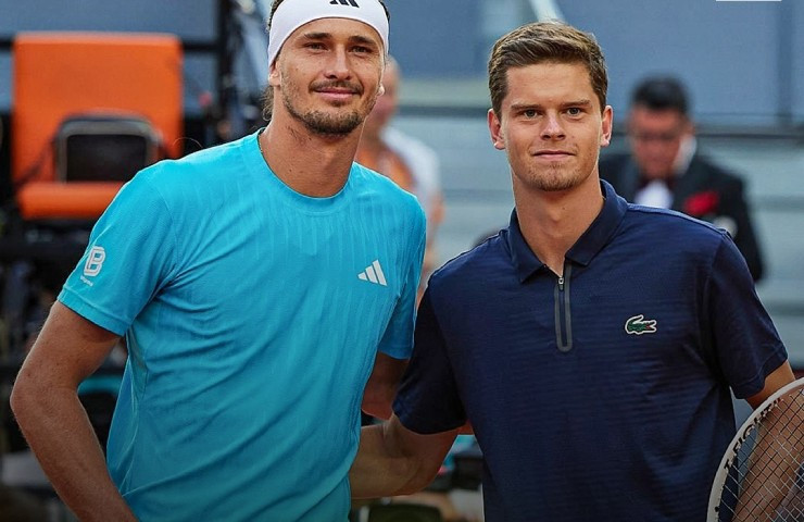 Alexander Zverev và Alexander Blockx tái đấu tại vòng 3 Rome Open 2026