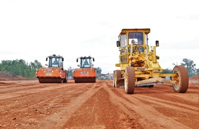 Công tác giải phóng mặt bằng tại dự án cao tốc Quy Nhơn - Pleiku đang được tập trung đẩy mạnh.