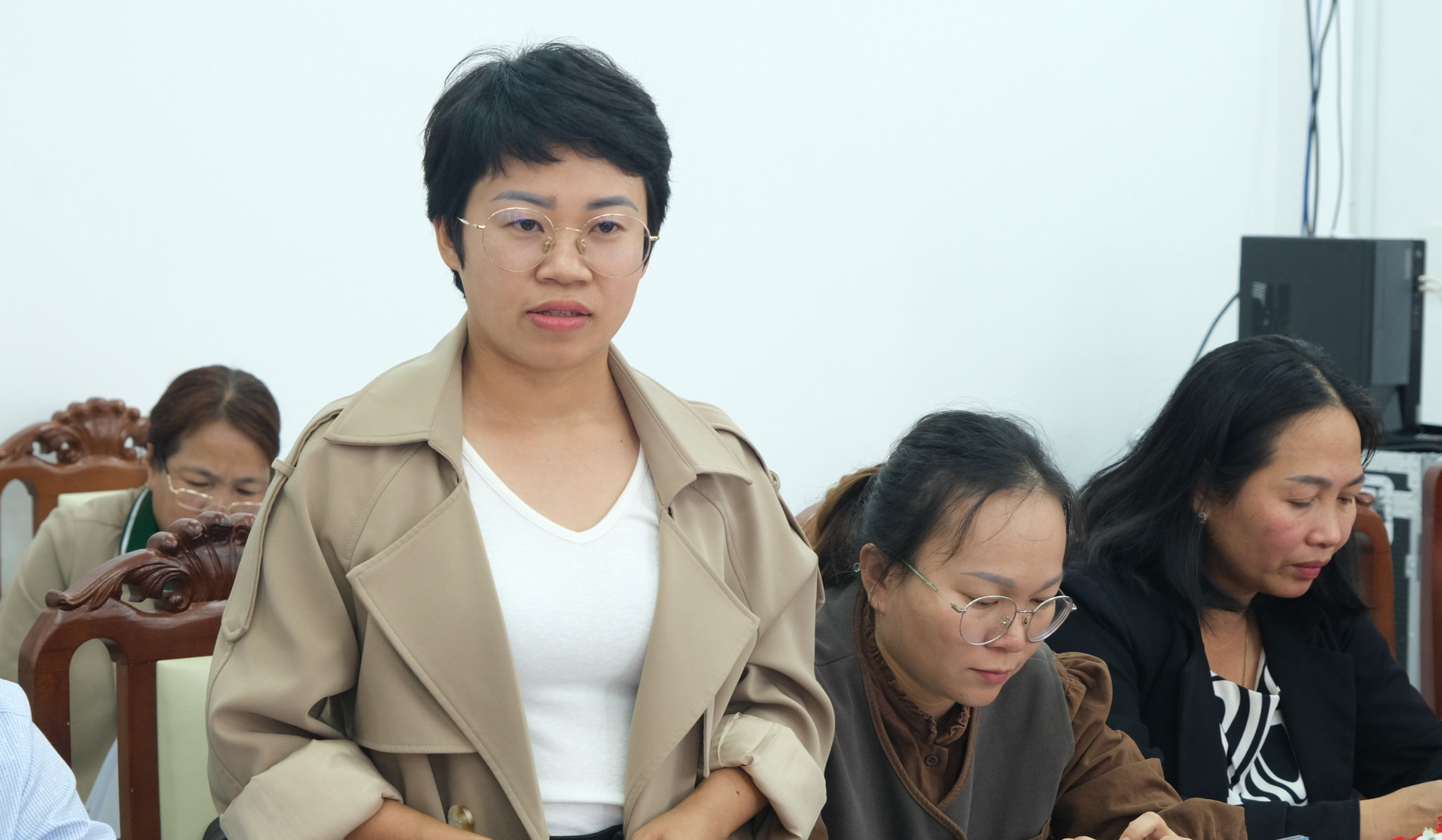Đại diện HTX Trùn quế Đơn Dương