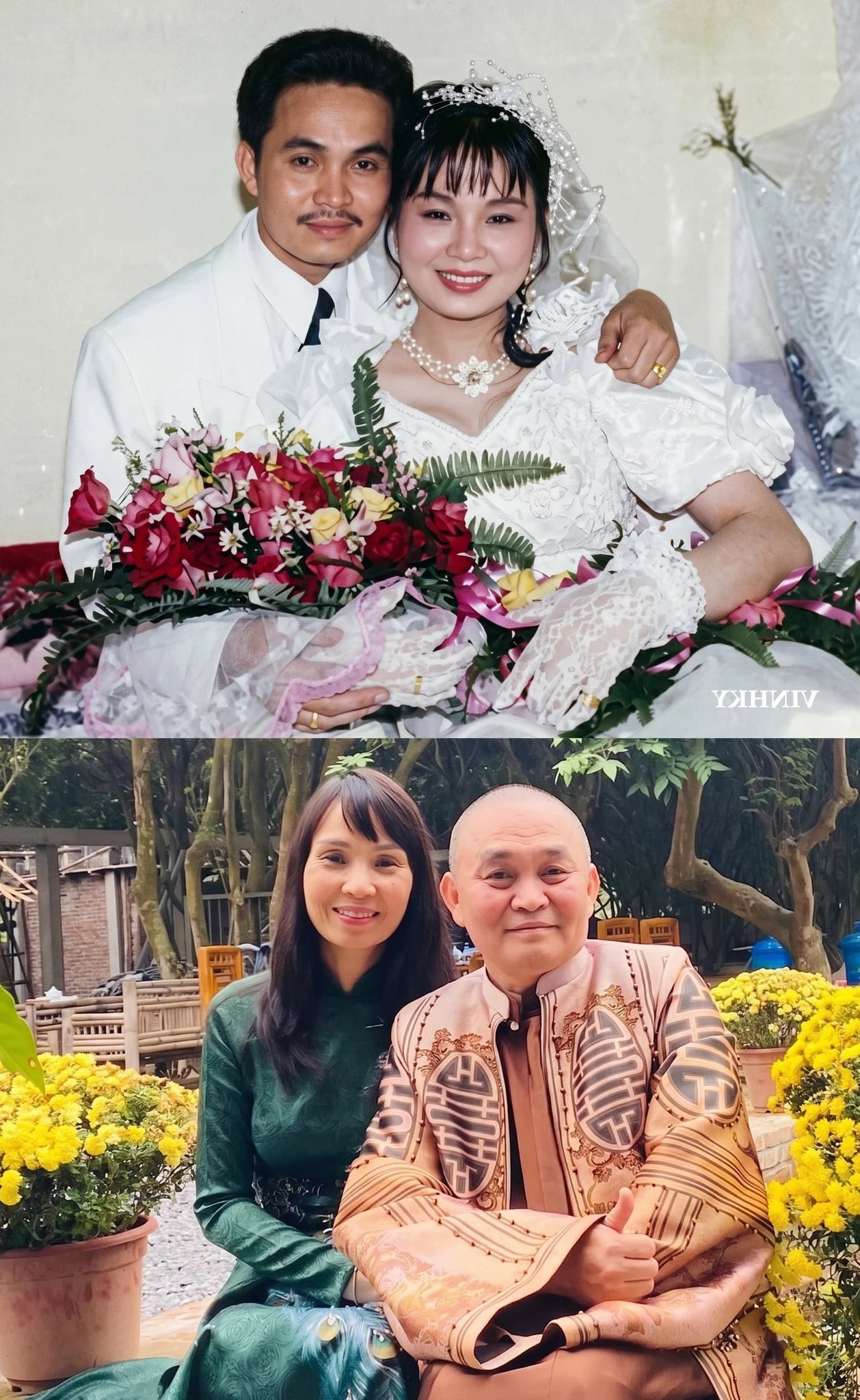Nghệ sĩ Xuân Hinh và vợ Nguyễn Phương Lan