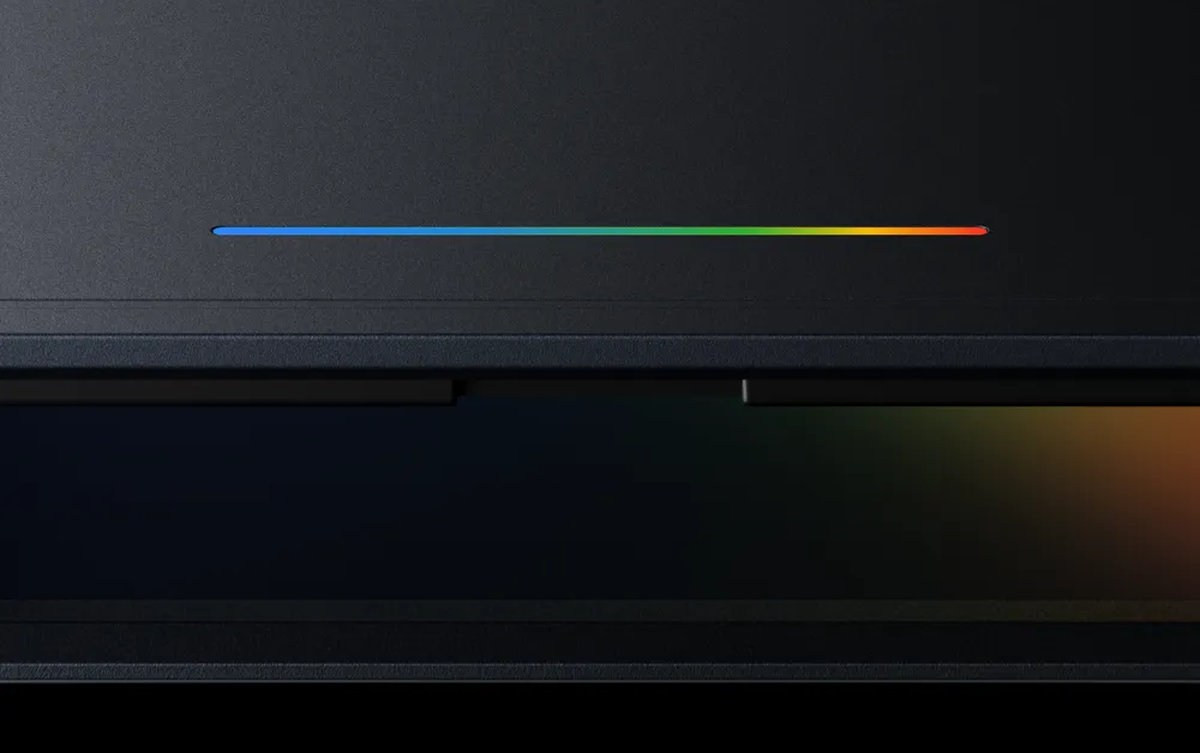 Thanh phát sáng glowbar của Googlebook