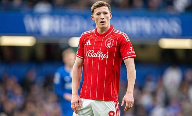Tiền vệ Elliot Anderson của Nottingham Forest đang nằm trong tầm ngắm của Manchester United.