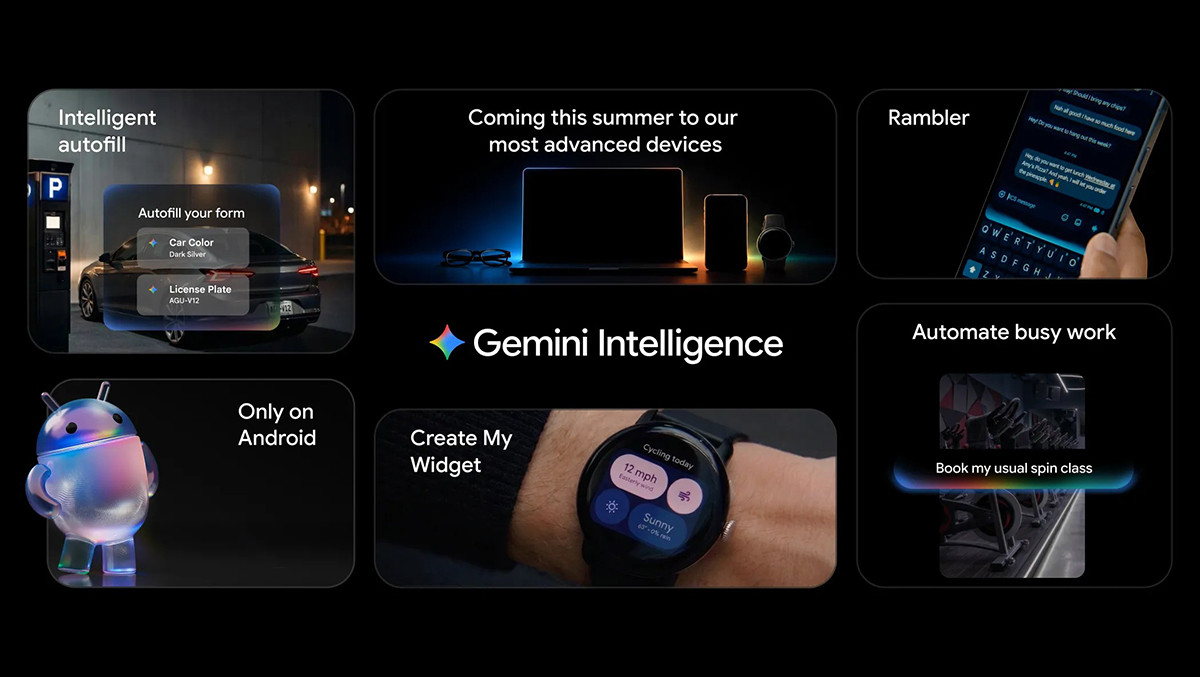 Gemini Intelligence đóng vai trò là trợ lý AI thông minh có thể thực hiện các tác vụ phức tạp thay cho người dùng.