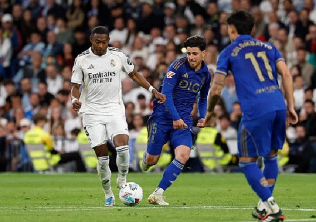 David Alaba thi đấu nỗ lực trong trận đấu chia tay sân nhà Bernabeu.
