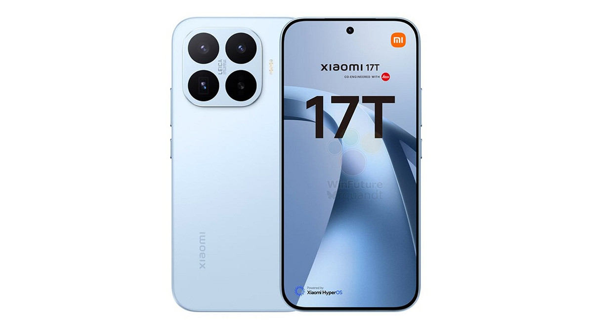 Thiết kế mặt sau của Xiaomi 17T với cụm camera đặc trưng