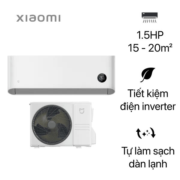 Máy lạnh Mijia Pro Eco Star 1.5 HP Inverter 2025
