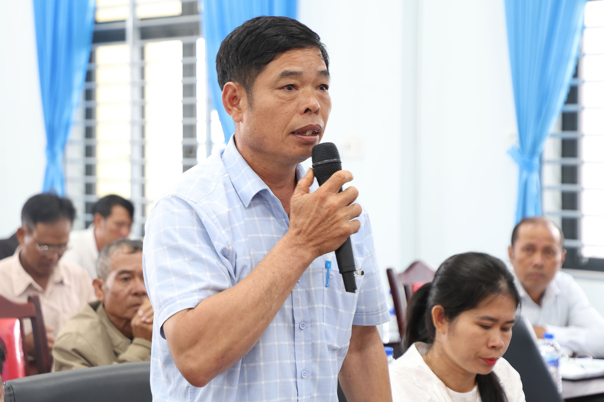 Cử tri Đinh Văn Chánh phản ánh tình trạng vướng quy hoạch bô xít