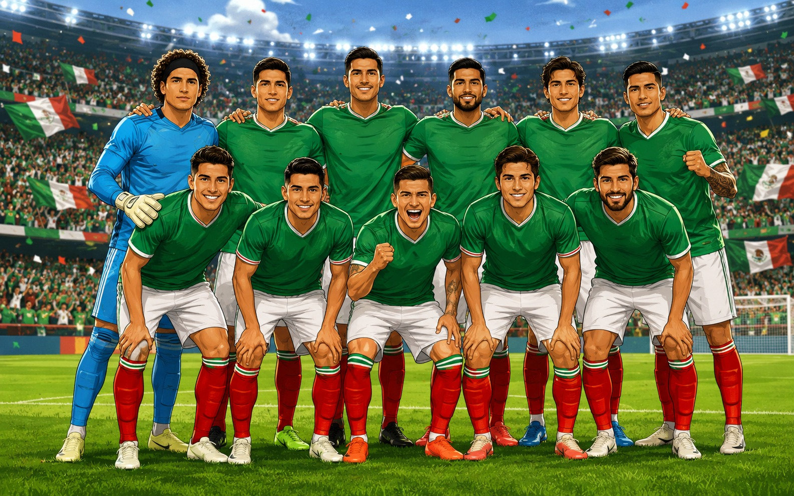 Danh sách cầu thủ dự World Cup 2026 của đội Mexico