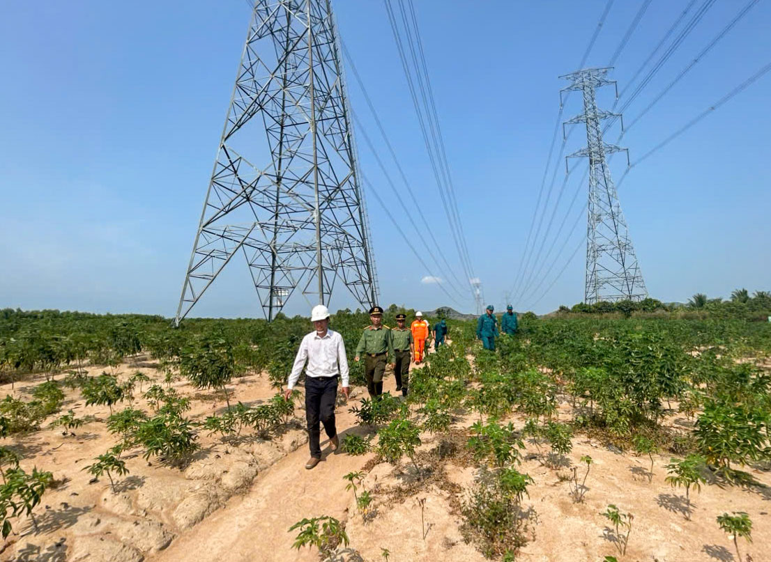 Kiểm tra an ninh an toàn đường dây 500kV Vĩnh Tân - Sông Mây và 500kV Vĩnh Tân - rẽ Sông Mây - Tân Uyên