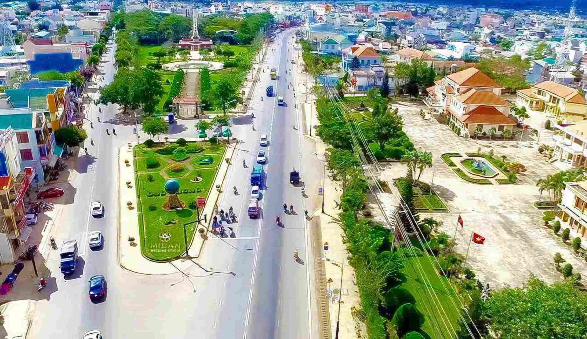 Downtown Duc Trong Commune (File photo)