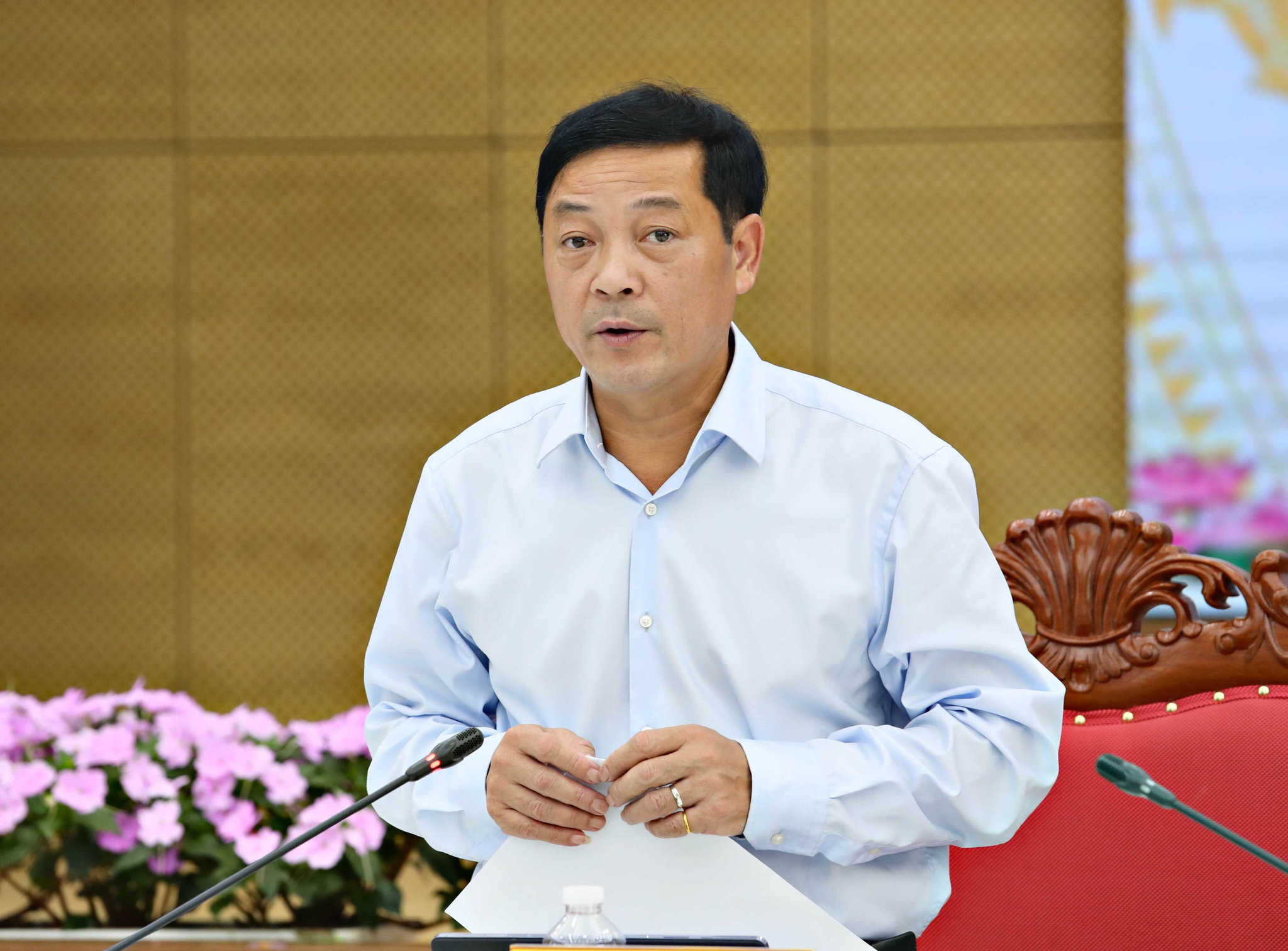 Ủy viên Ban Thường vụ Tỉnh ủy, Phó Chủ tịch Thường trực UBND tỉnh Lê Trọng Yên phát biểu bế mạc tọa đàm