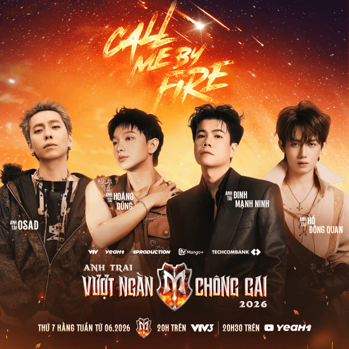 4 anh trai mới nhất của chương trình.