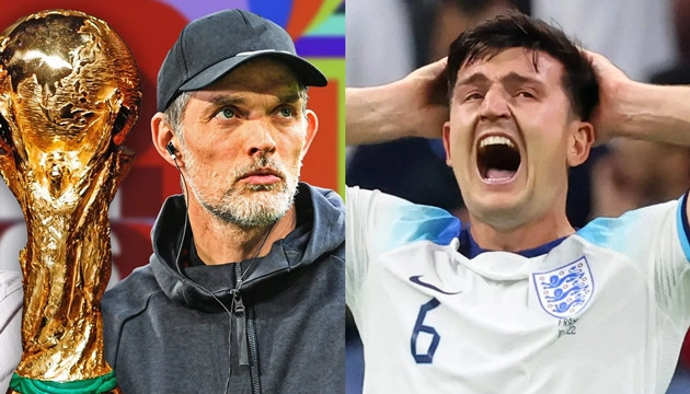 Thomas Tuchel gây bất ngờ khi loại Harry Maguire khỏi đội hình tuyển Anh dự World Cup 2026.