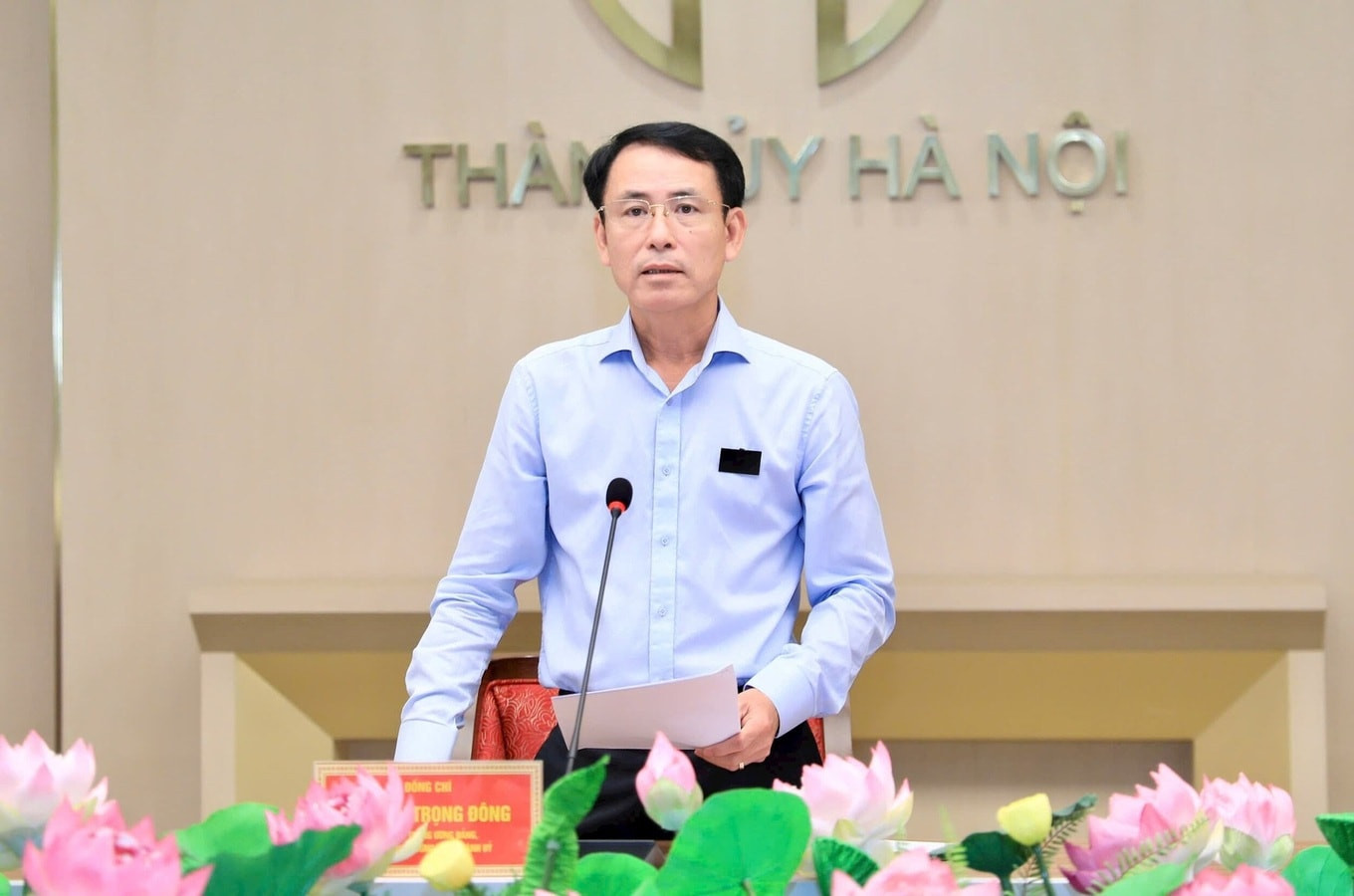 Lãnh đạo TP. Hà Nội chỉ đạo tiến độ giải phóng mặt bằng dự án cầu Tứ Liên