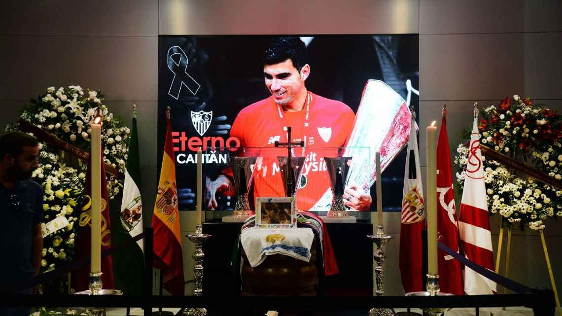 Hình ảnh Jose Antonio Reyes, thành viên đội hình Arsenal 2003/04 đã qua đời năm 2019.