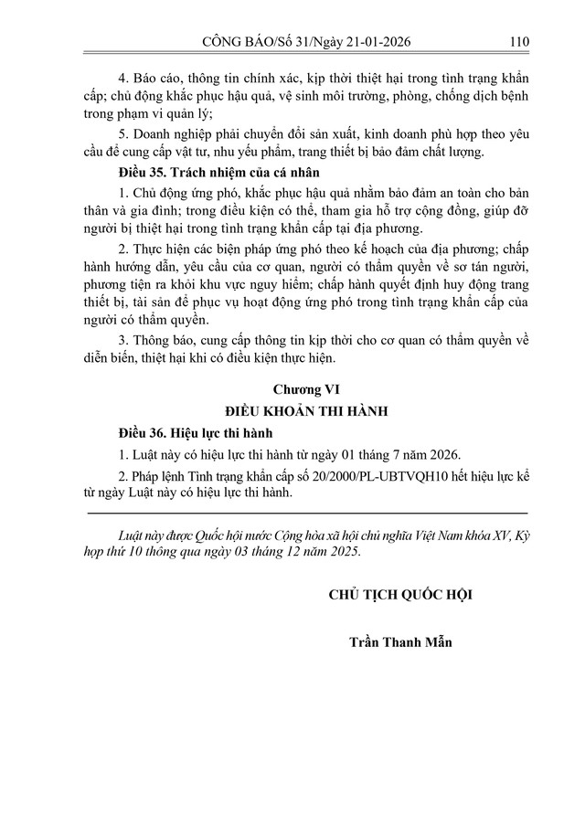 LUẬT TÌNH TRẠNG KHẨN CẤP- Ảnh 16.