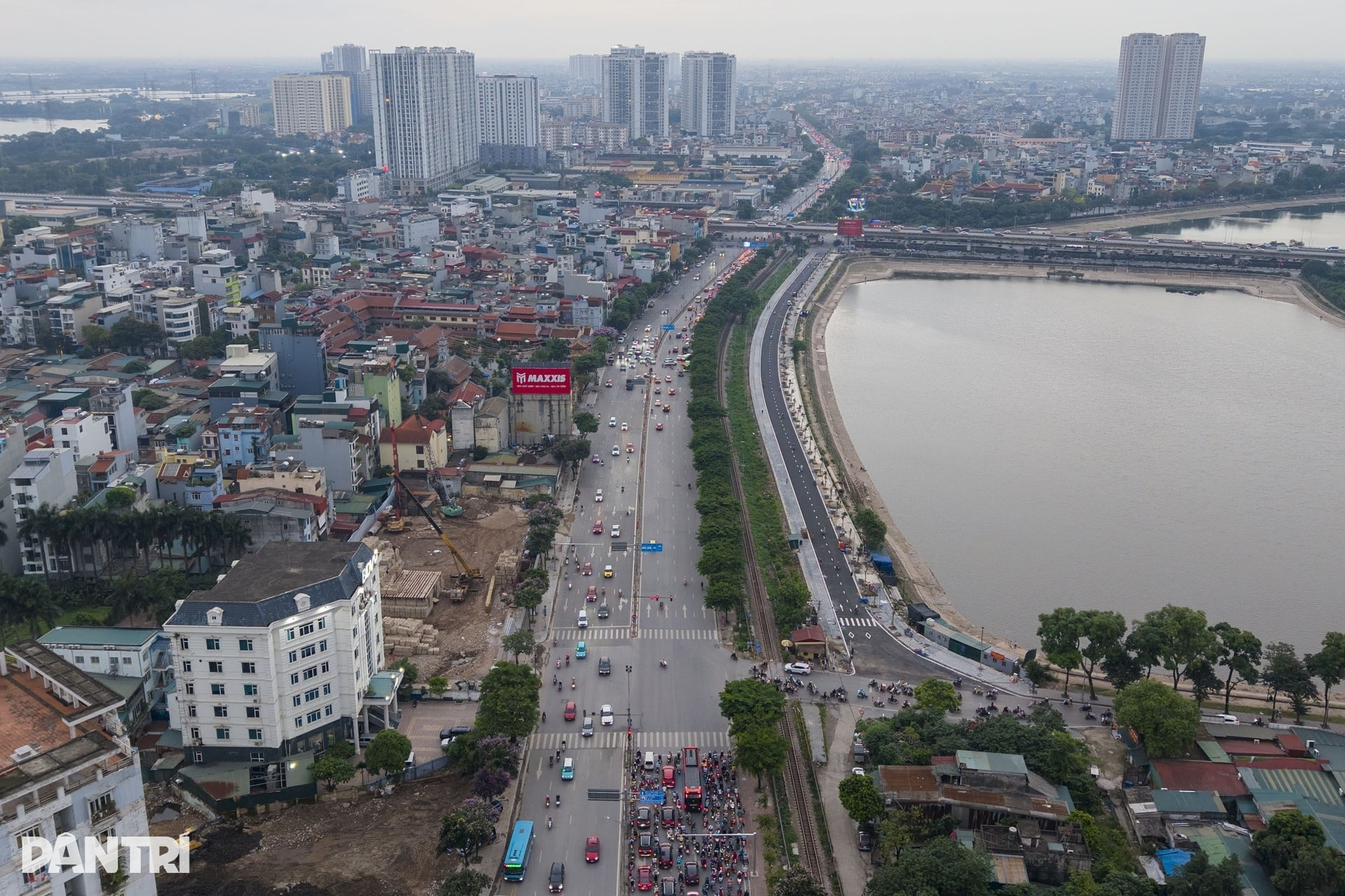 Một đoạn của tuyến Quốc lộ 1A đoạn từ đường Vành đai 1 đến nút giao Cầu Giẽ