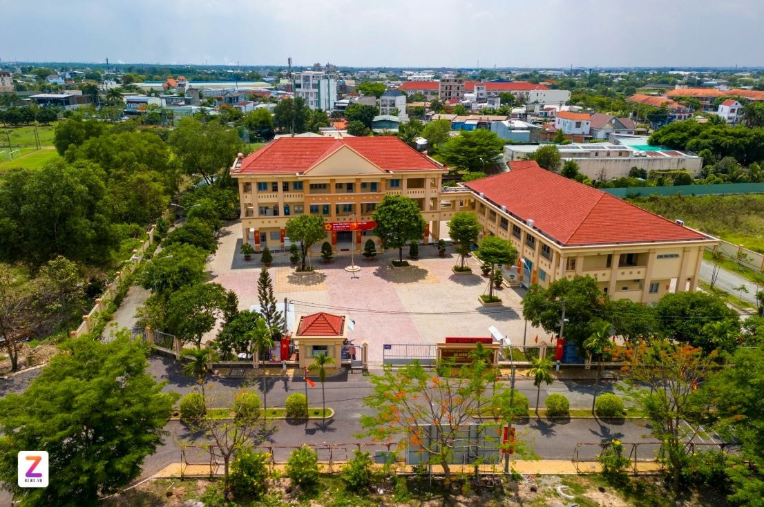 Trụ sở UBND xã Xuân Thới Sơn, TP.HCM, nơi đang chuẩn bị lộ trình lên phường.