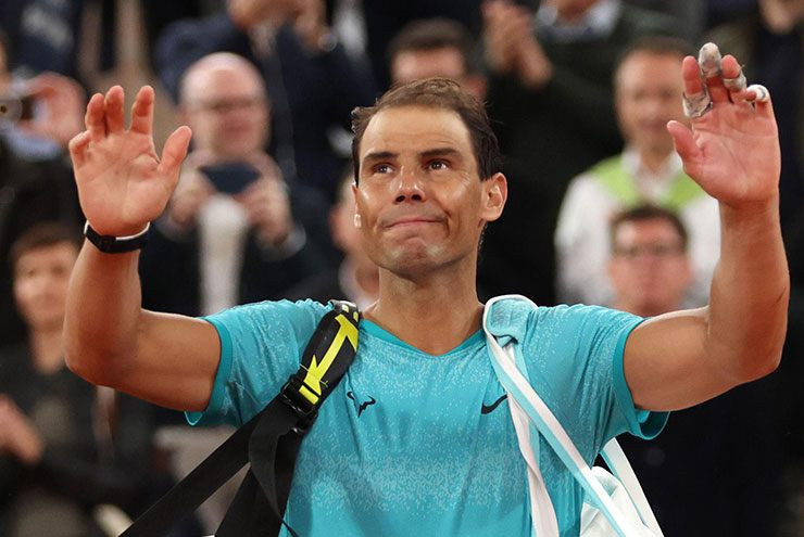 Rafael Nadal Rafael Nadal trong quá trình chuẩn bị thi đấu