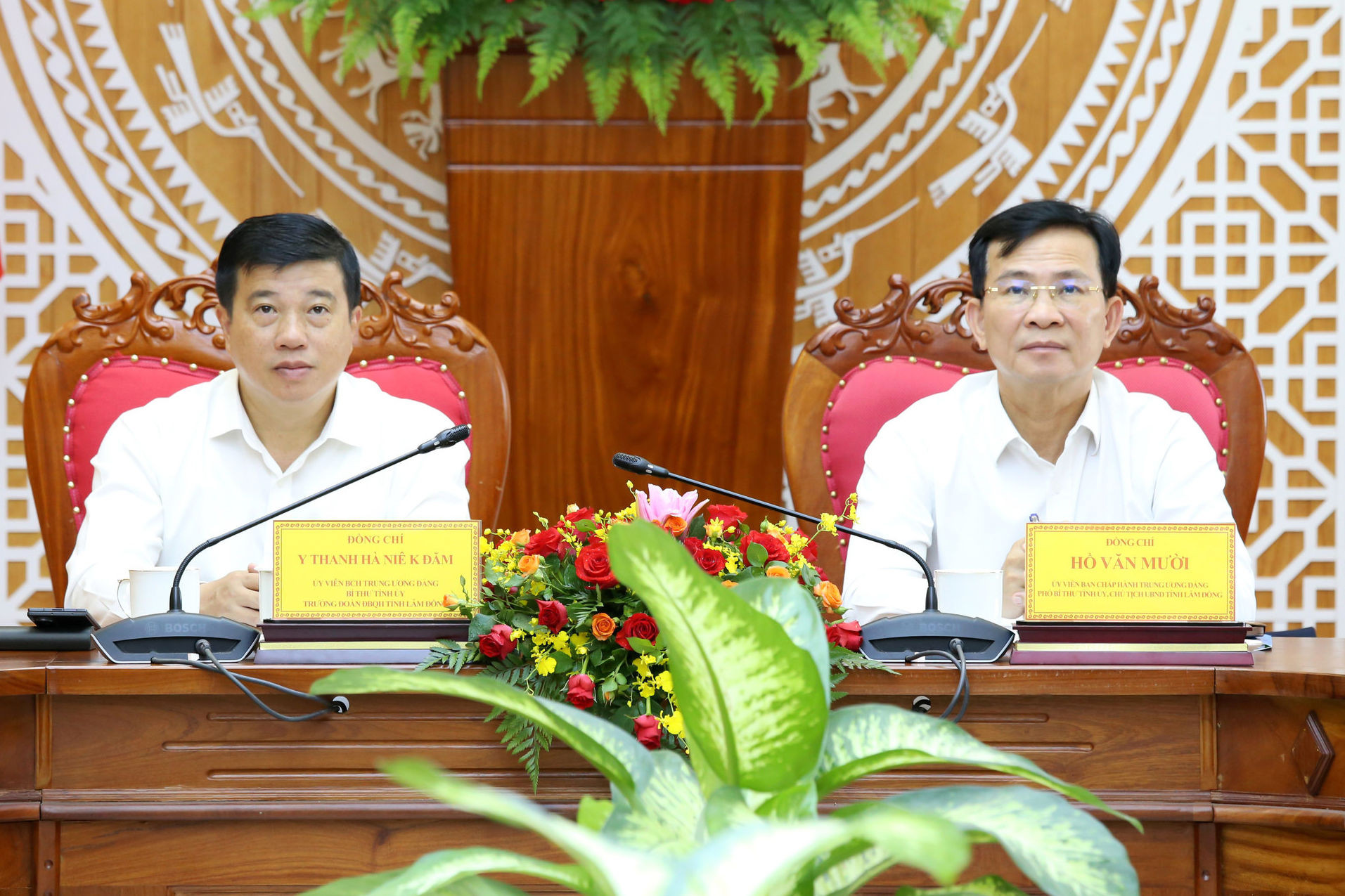 Meeting held at Lam Dong’s conference venue