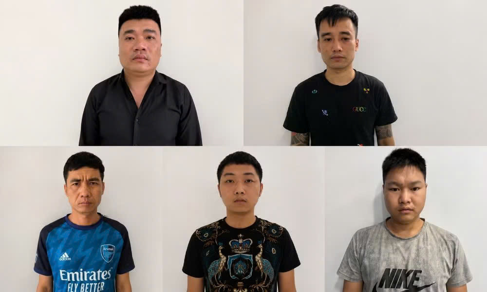 Các đối tượng trong vụ án lừa đảo bán xe máy tại Bắc Ninh