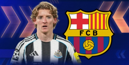 Anthony Gordon đã đạt được thỏa thuận gia nhập Barcelona.