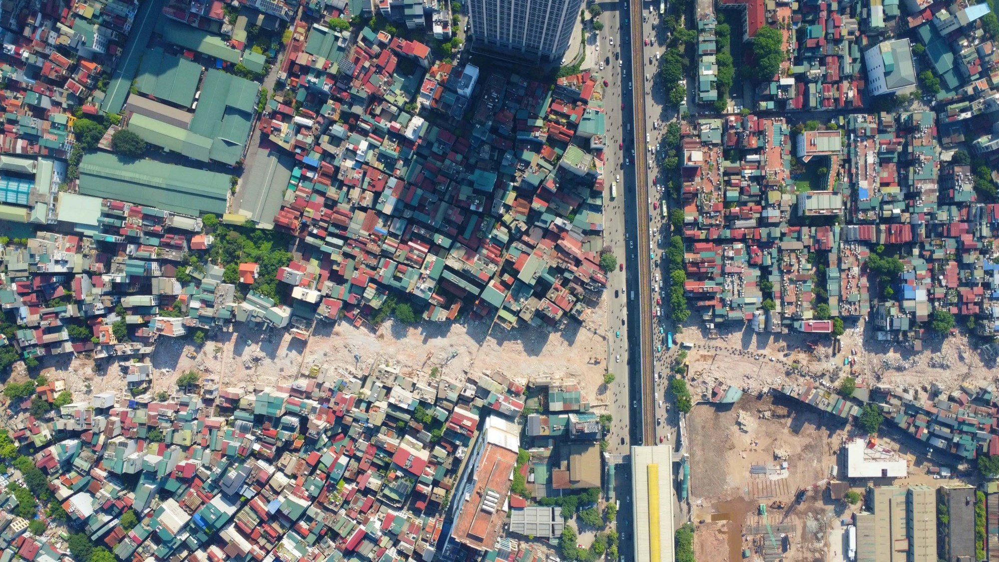 Tuyến đường đóng vai trò quan trọng trong việc giảm ùn tắc giao thông tại Hà Nội