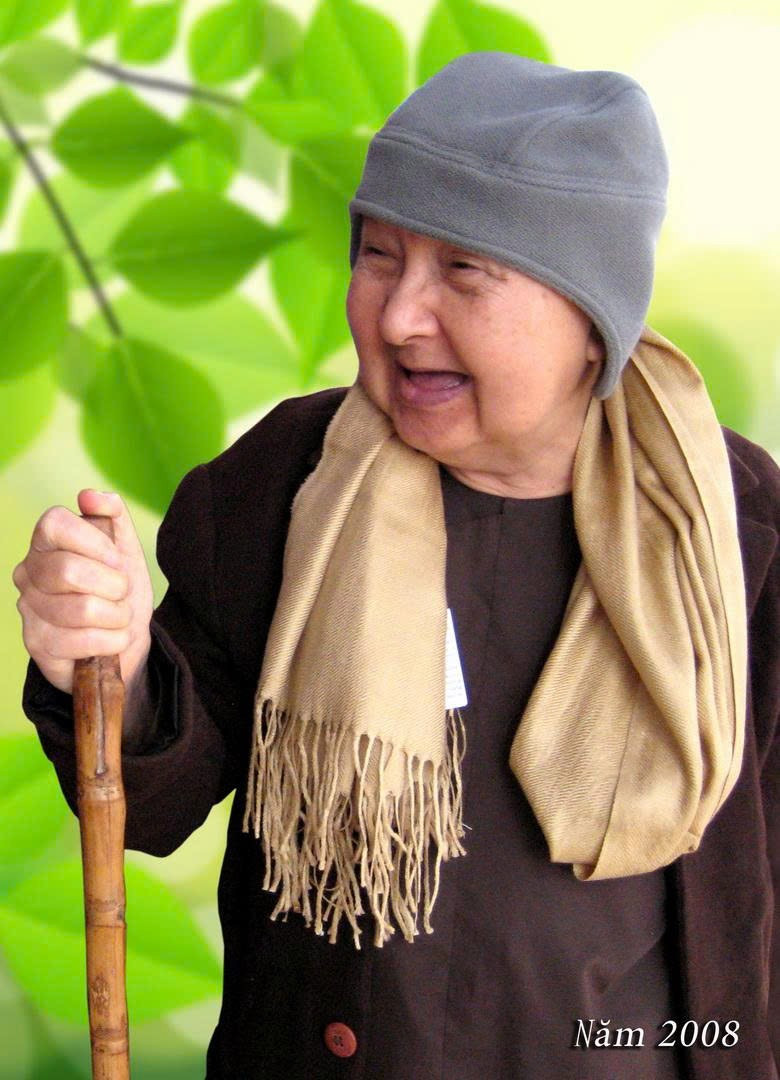 La vénérable nonne Hai Trieu Am de son vivant