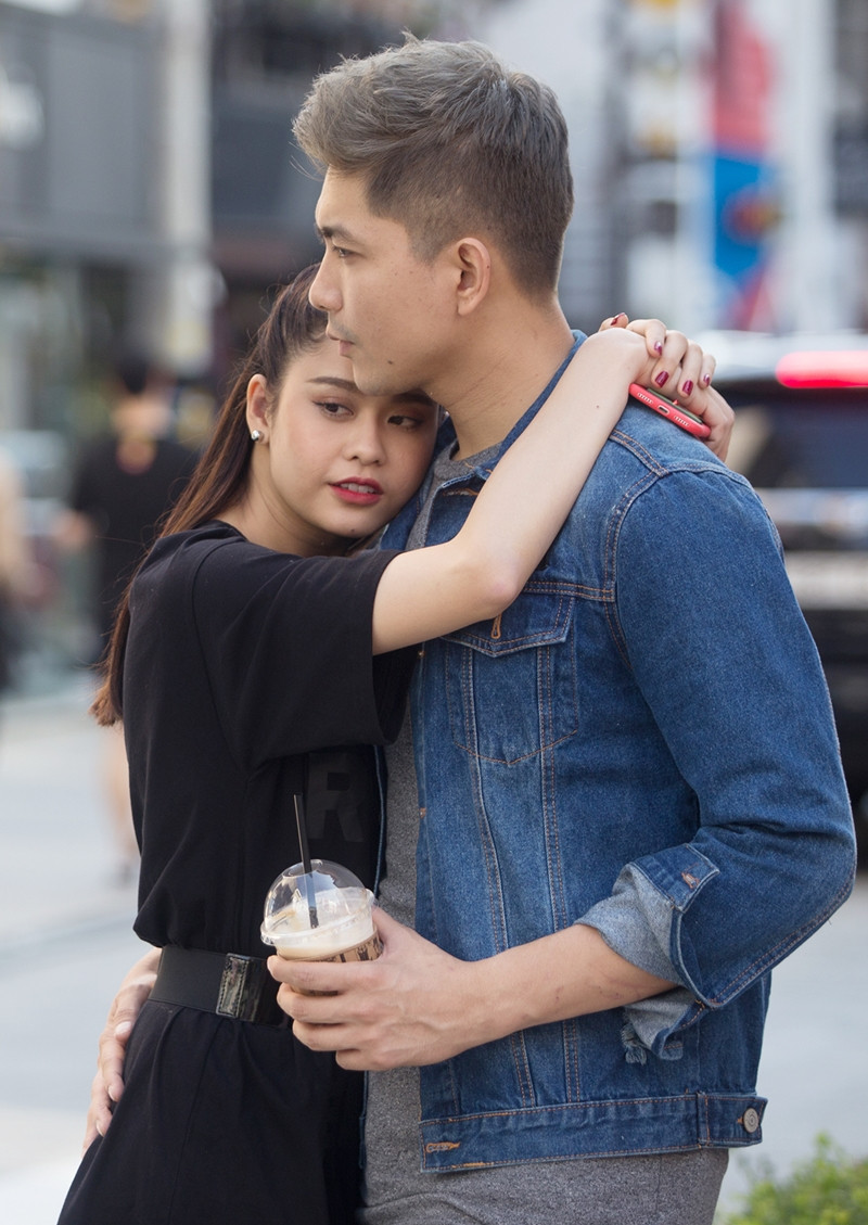 Trương Quỳnh Anh và Tim thời điểm còn mặn nồng.