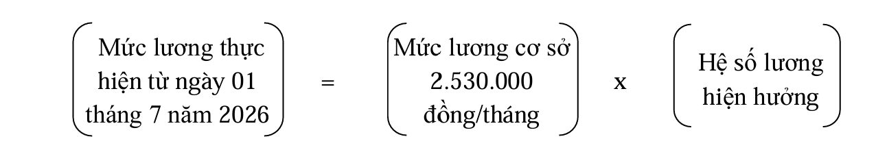 Hướng dẫn tính lương và phụ cấp theo mức lương cơ sở mới- Ảnh 3.