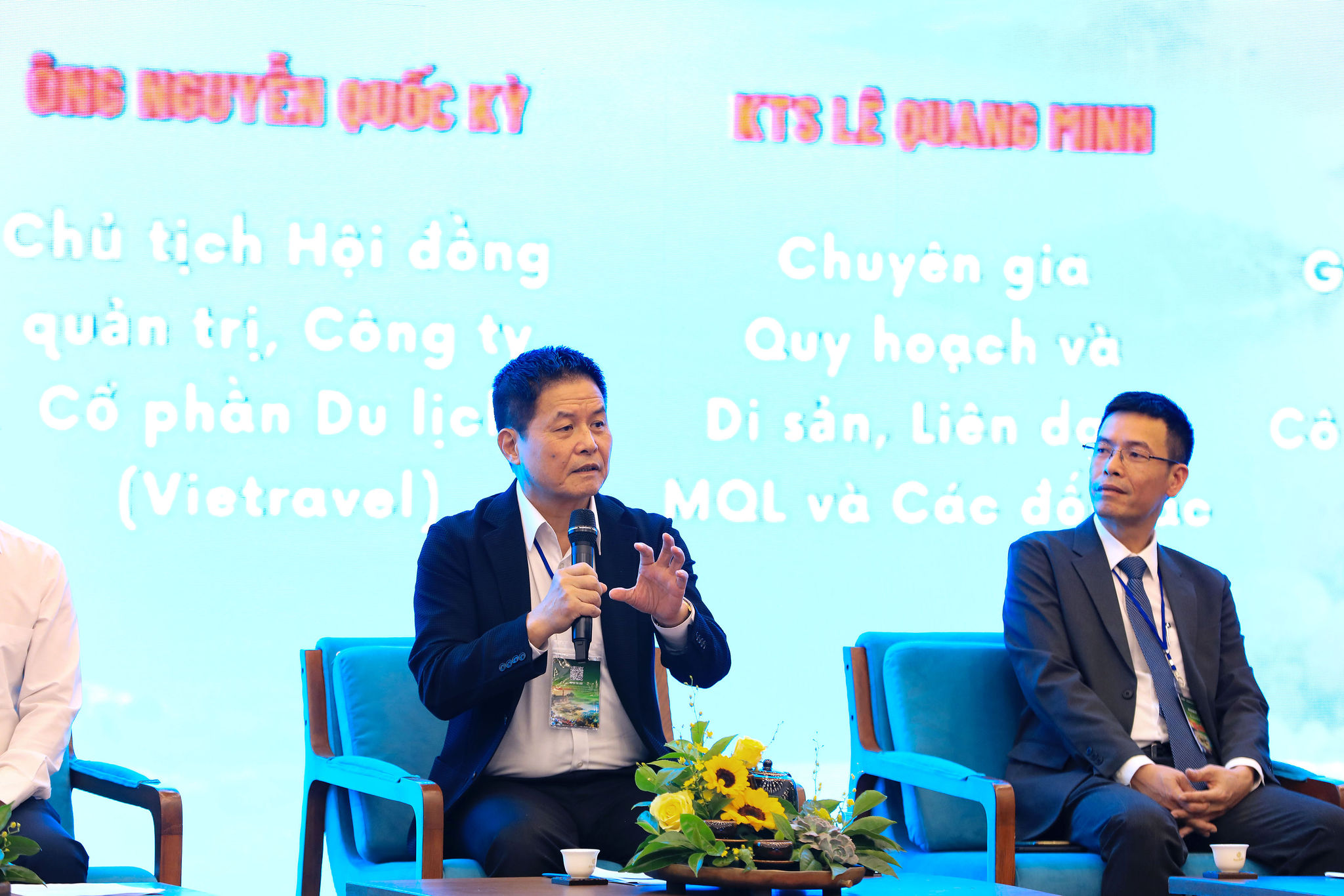7 Ông Nguyễn Quốc Kỳ, Chủ tịch HĐQG Công ty Cổ phần Du lịch Vietralvel đề xuất một số giải pháp để du lịch Lâm Đồng phát triển nhanh và bền vững 