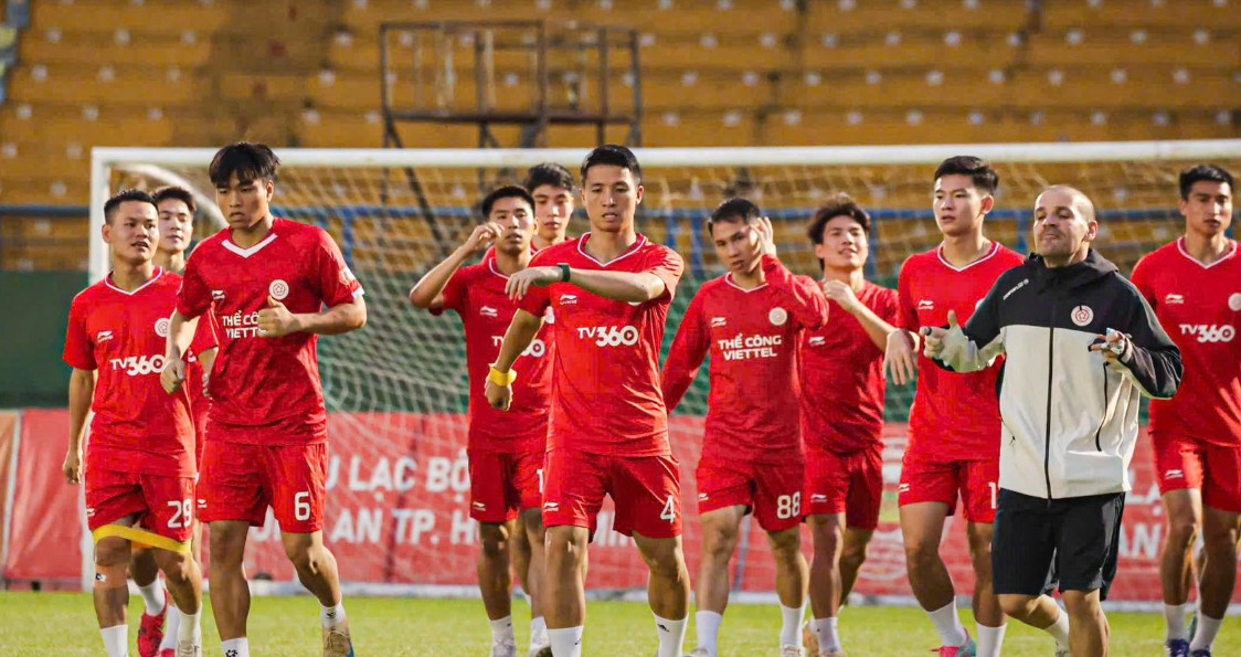 Thể Công Viettel cần ít nhất 1 điểm để đảm bảo ngôi á quân V-League 2025/26.
