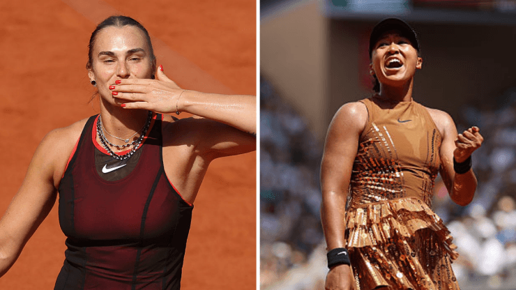 Aryna Sabalenka và Naomi Osaka so tài tại vòng 4 Roland Garros