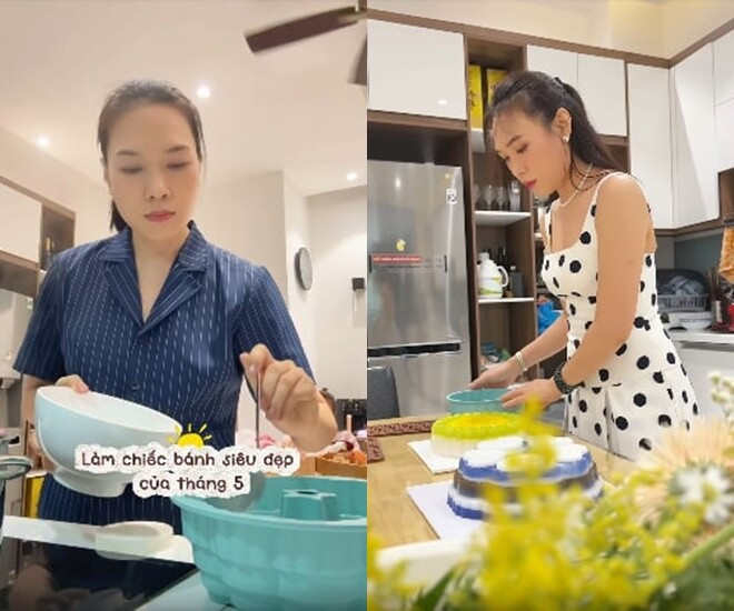 Mỹ Tâm tự tay làm bánh sinh nhật dành tặng bố tại Đà Nẵng