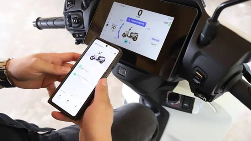 Cận cảnh trang bị cao cấp trên mẫu xe máy điện Honda CUV e: