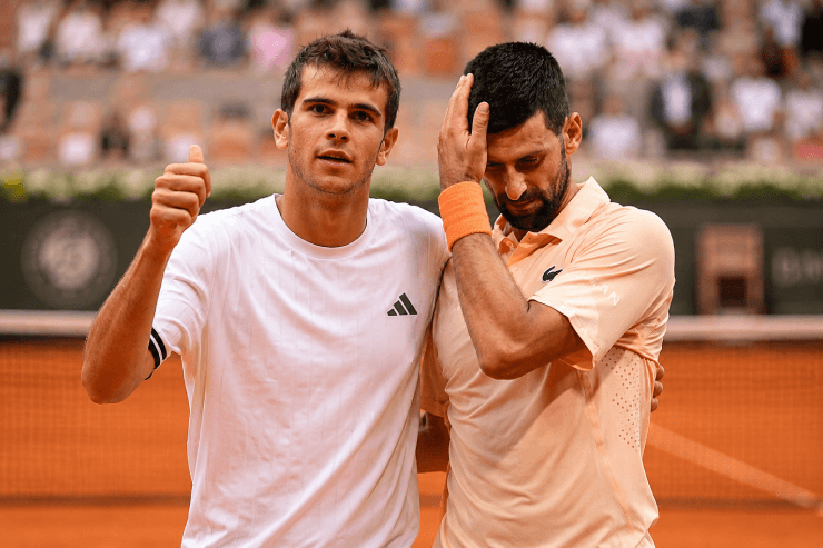 Rafael Jodar thăng tiến thứ hạng tốt nhất sự nghiệp trong khi Novak Djokovic tụt hạng mạnh