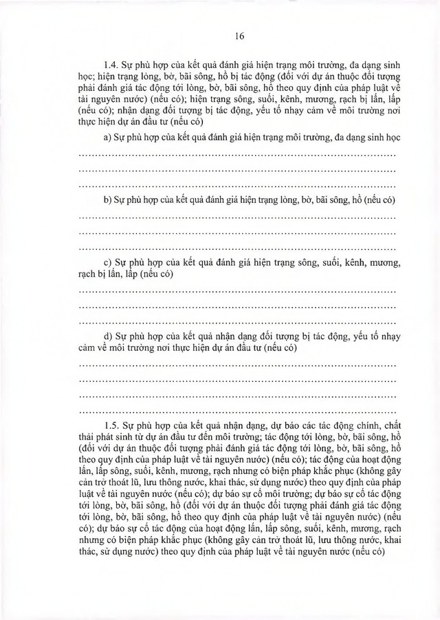 Thông tư ban hành Điều lệ Công tác bảo vệ môi trường của Quân đội nhân dân Việt Nam- Ảnh 77.