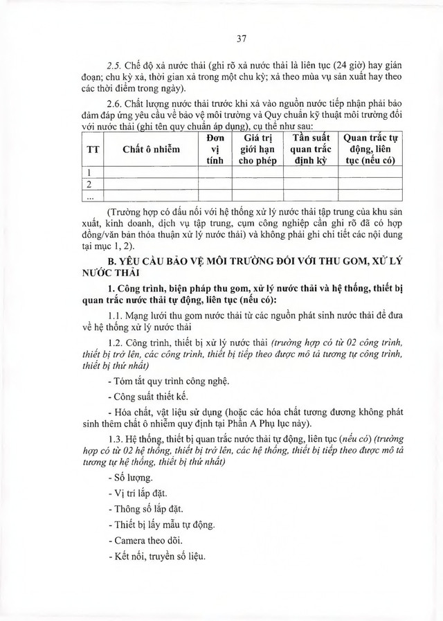 Thông tư ban hành Điều lệ Công tác bảo vệ môi trường của Quân đội nhân dân Việt Nam- Ảnh 138.