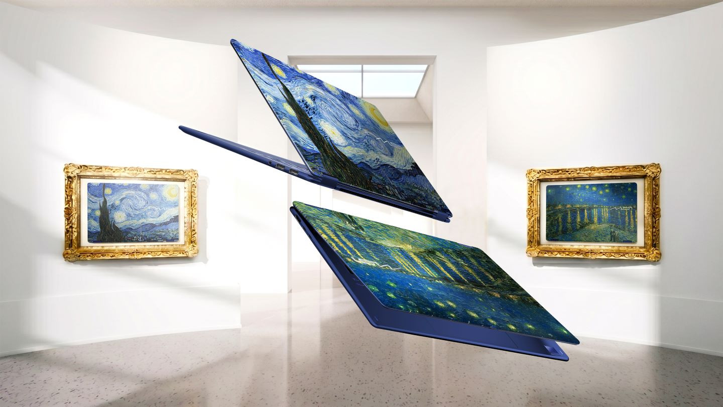 Laptop Prestige 14 Flip AI+ phiên bản Vincent Van Gogh