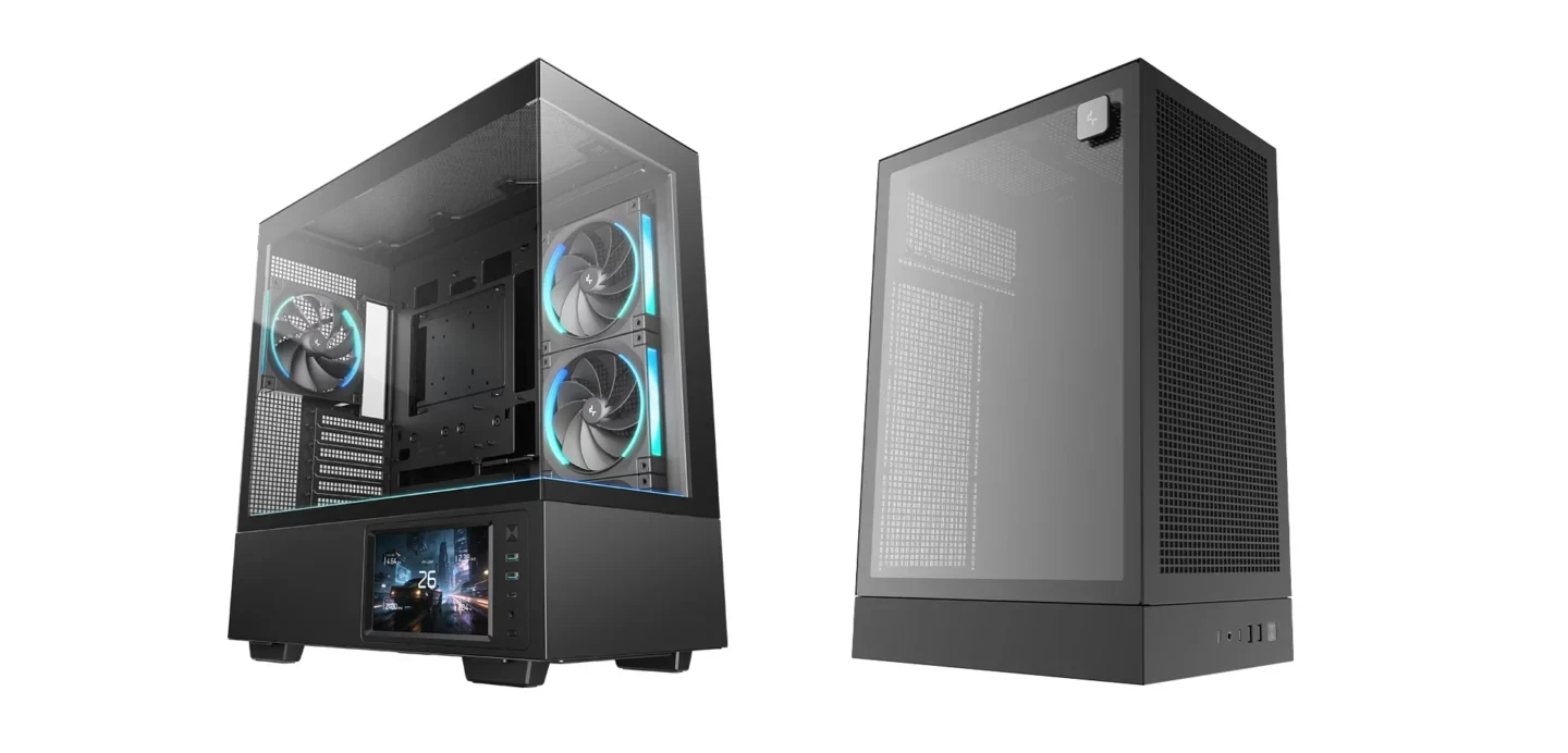 Vỏ máy tính DeepCool CH690 LCD với màn hình IPS 7 inch tích hợp