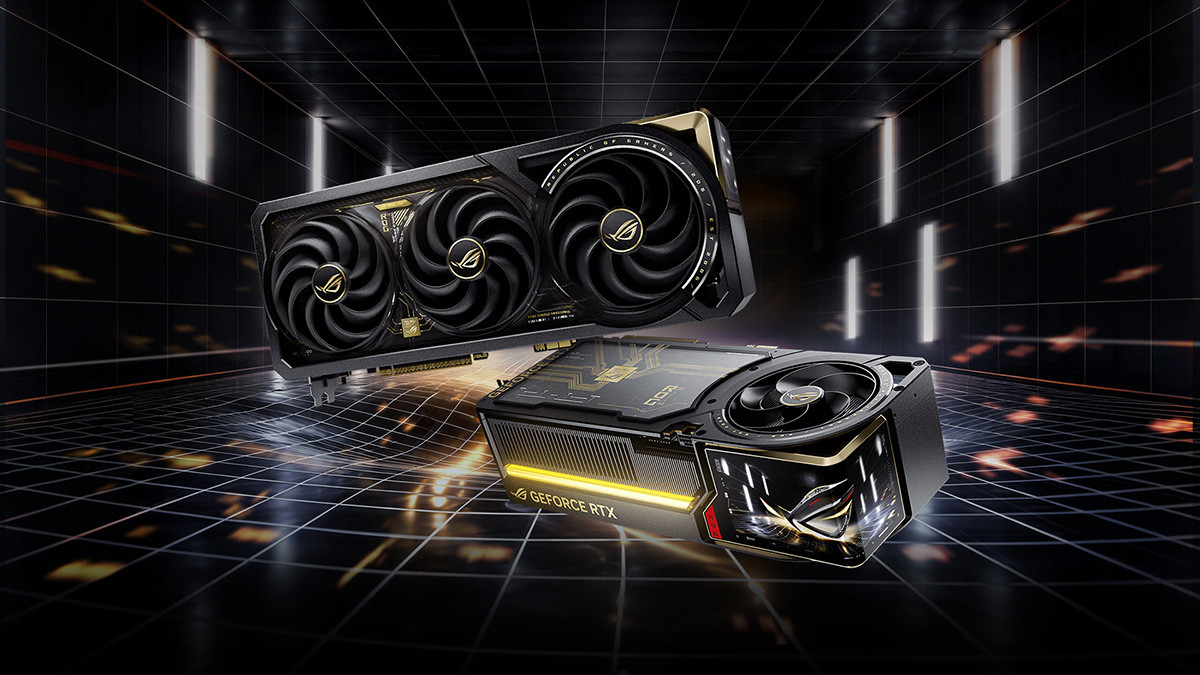 Card đồ họa ROG Astral GeForce RTX 5090 Edition 20 tích hợp màn hình AMOLED