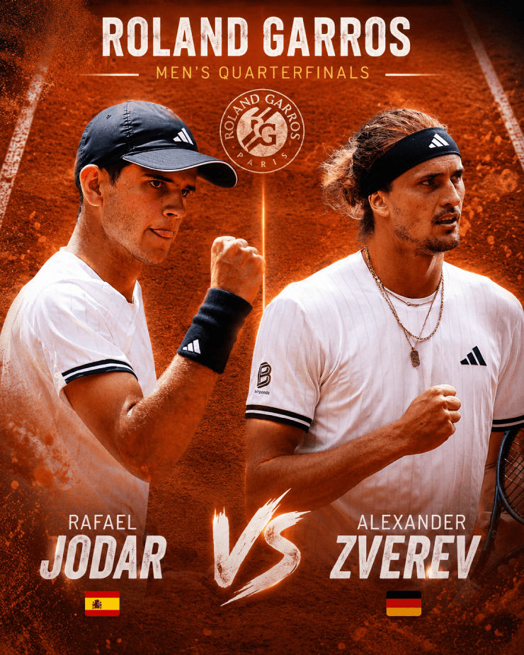 Rafael Jodar thi đấu bùng nổ tại Roland Garros 2026