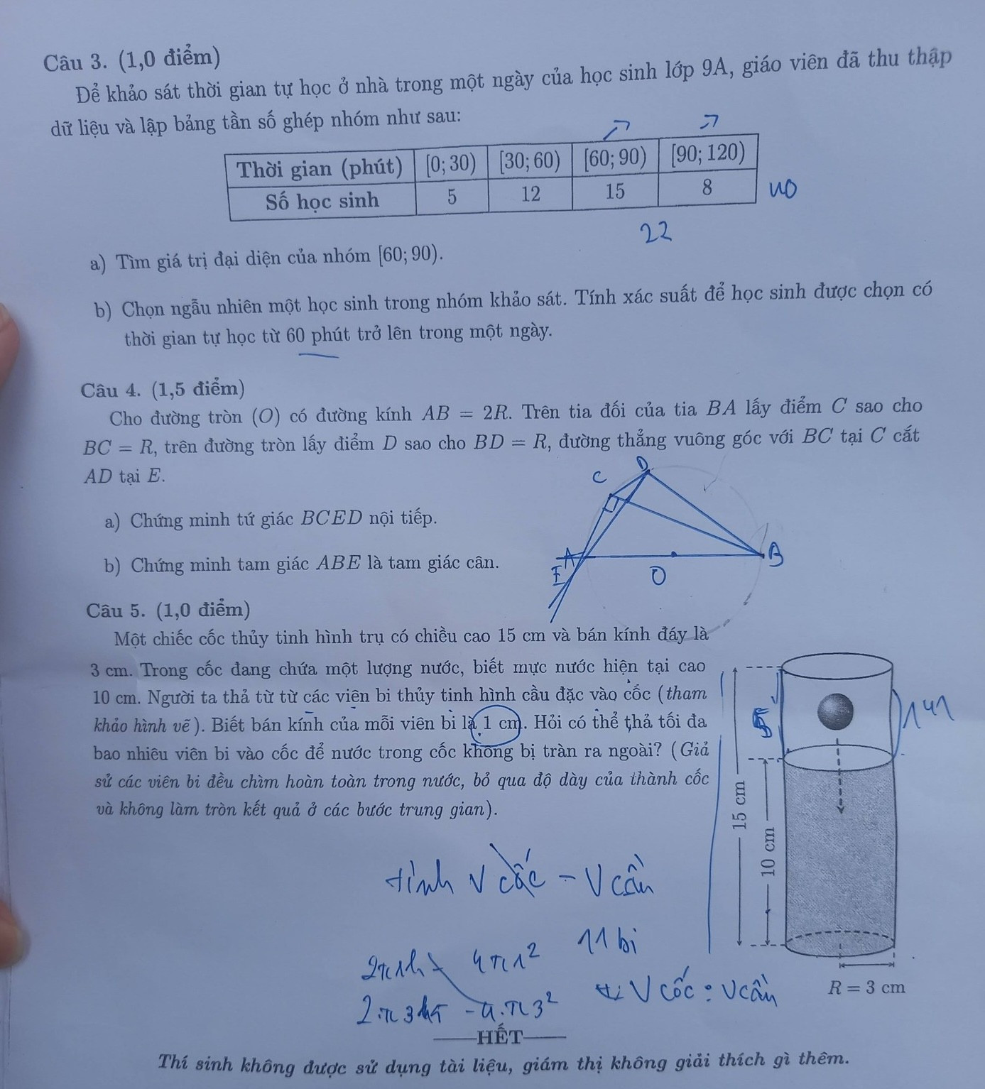 Đề thi vào 10 môn Toán tại An Giang 2