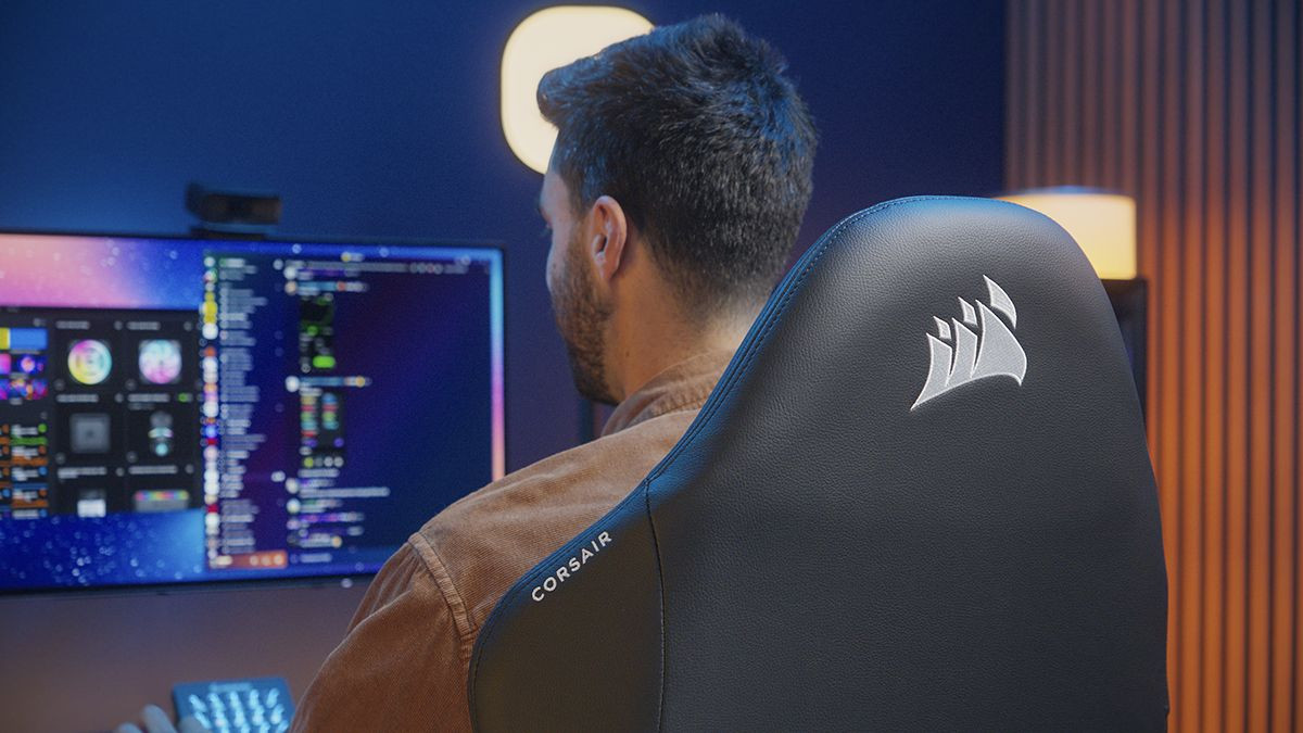Ghế gaming CORSAIR TC80 với thiết kế công thái học