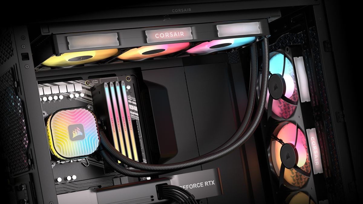 Hệ thống quạt tản nhiệt iCUE LINK RX II RGB mới