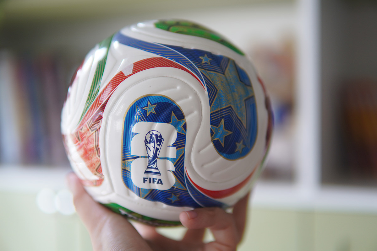 Cảm biến bên trong quả bóng Adidas Trionda tại World Cup 2026