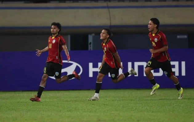 Timor Leste chạm một tay vào vé dự ASEAN Cup 2026 sau trận thắng Brunei 3-0