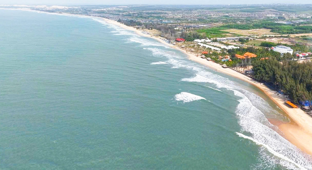 The southern coastal area of Lam Dong is planned to be developed around a major energy port